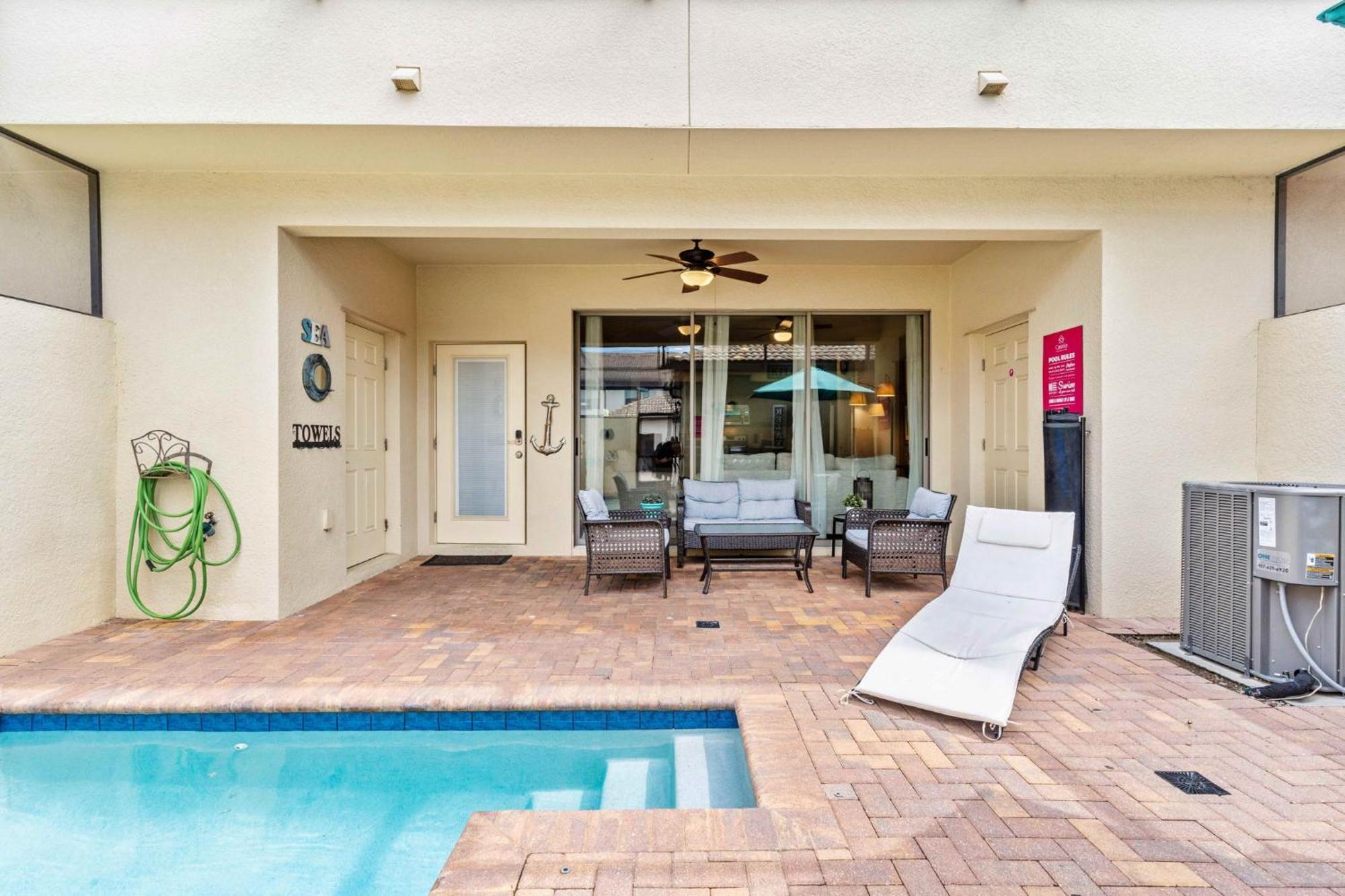 Townhome With Private Pool, Bbq & Free Waterpark Kissimmee Dış mekan fotoğraf