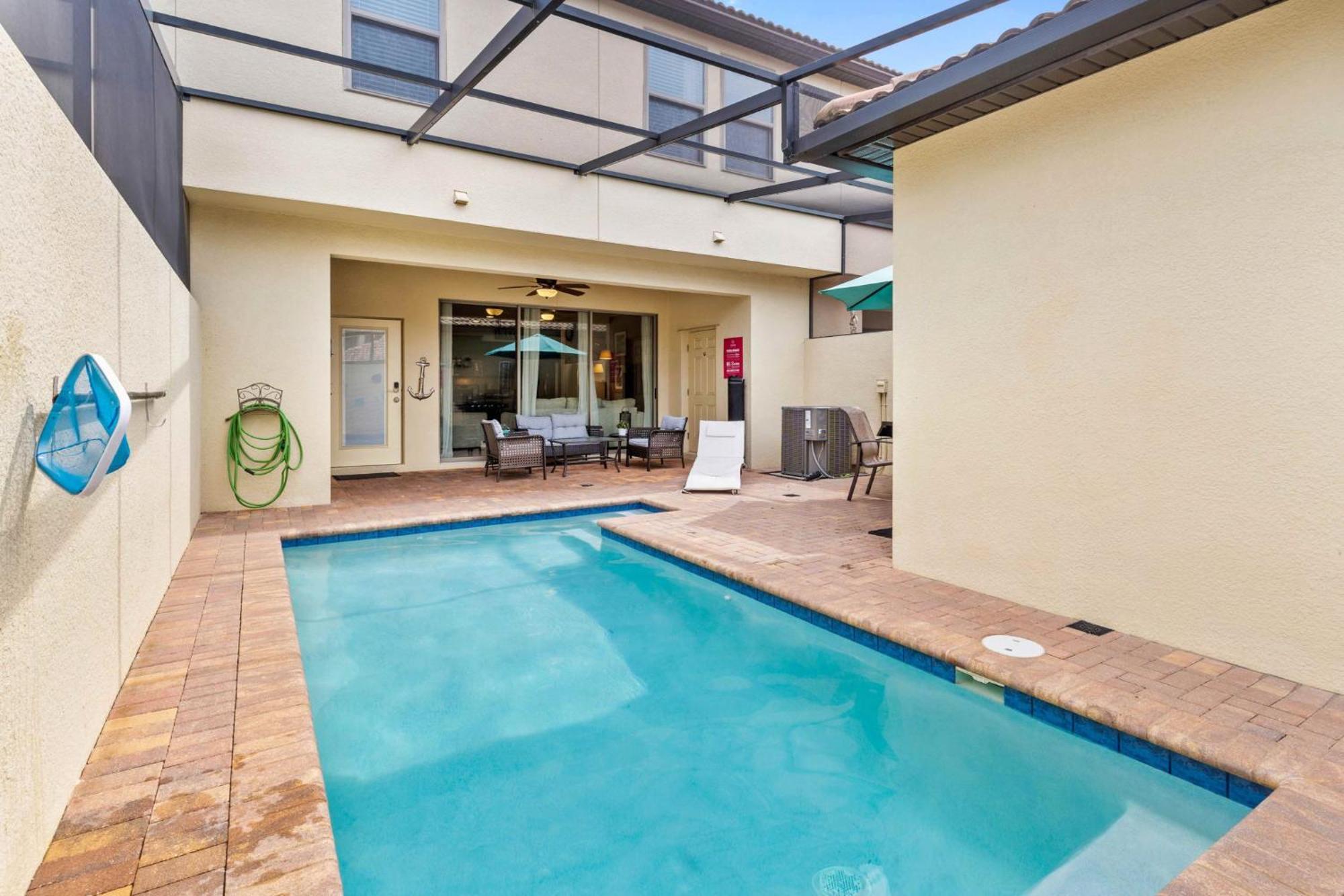 Townhome With Private Pool, Bbq & Free Waterpark Kissimmee Dış mekan fotoğraf